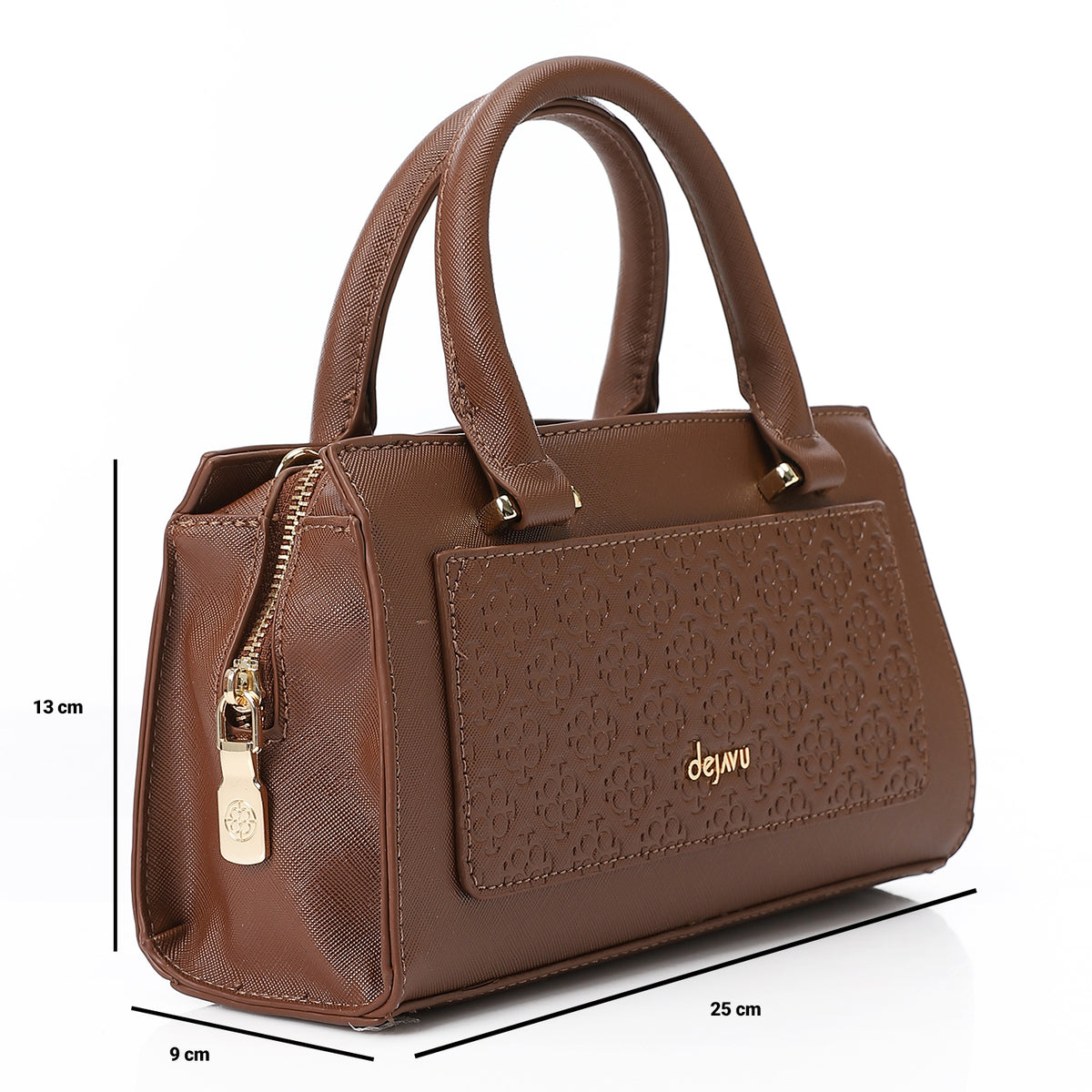 LID-DVTX-048  Patterened Satchel Handbag