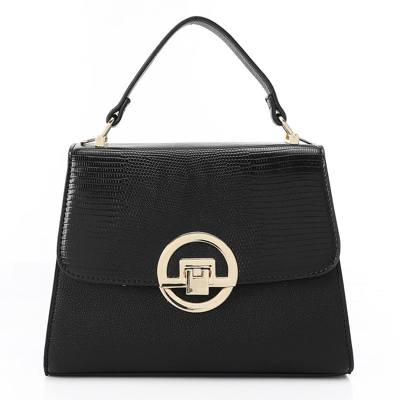 LID-DVTX-049 Small Faux Leather Handbag