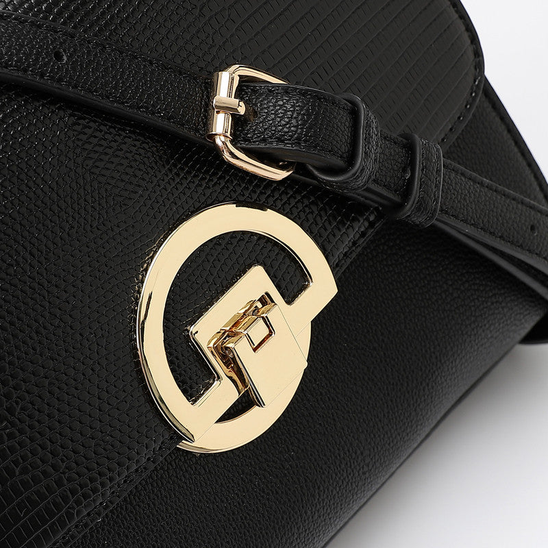 LID-DVTX-049 Small Faux Leather Handbag