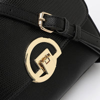 LID-DVTX-049 Small Faux Leather Handbag