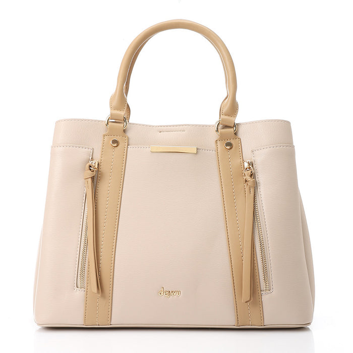 LID-DVTX-050  Tote Bag With Zipper Closure Handbag