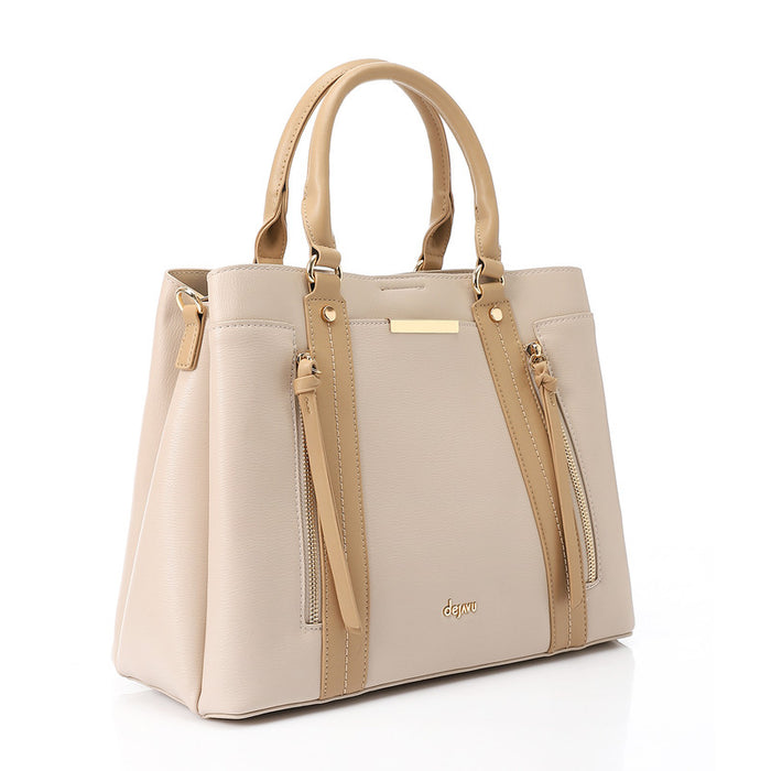 LID-DVTX-050  Tote Bag With Zipper Closure Handbag