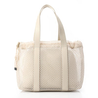 OYE-DJTX-008 Mesh Bag With Leather Hand