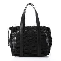 OYE-DJTX-008 Mesh Bag With Leather Hand