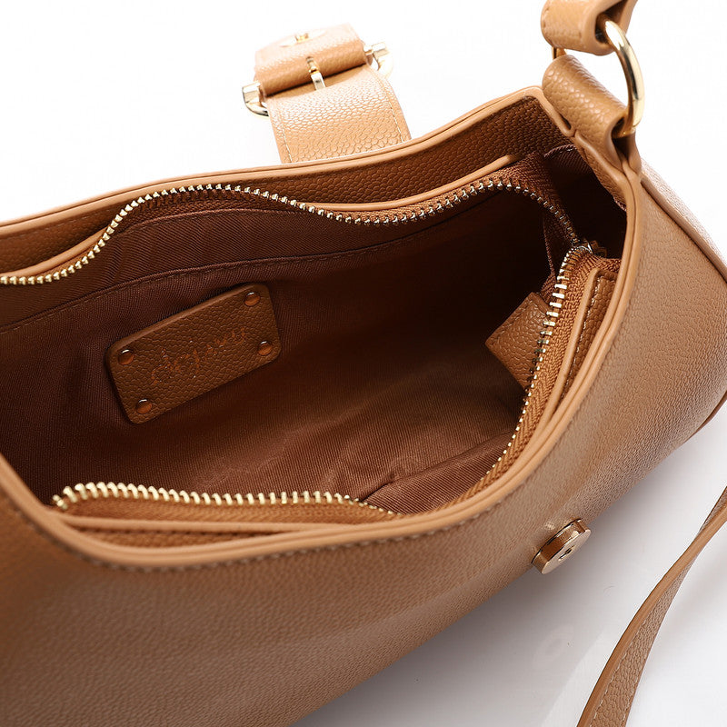 OYE-DJTX-012 Pebbled Crossbody Bag