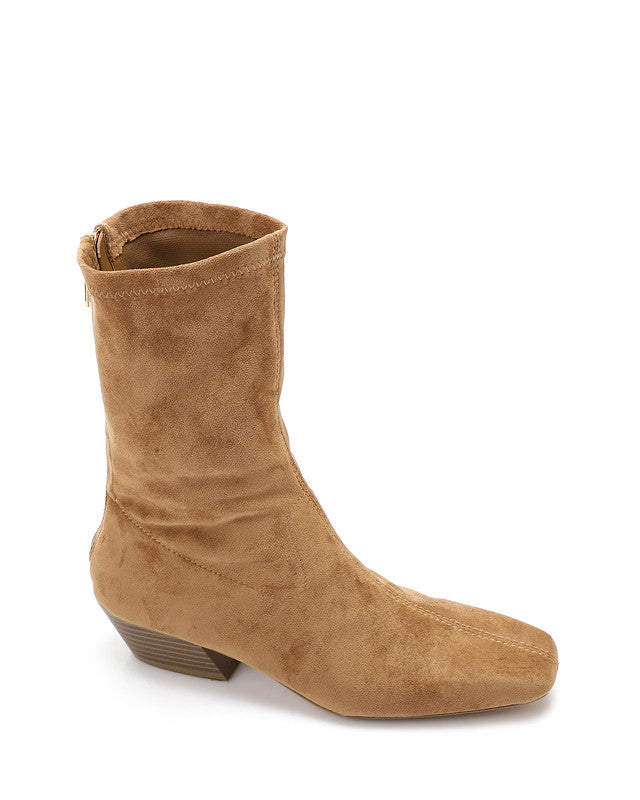 PRD-DVTX-001 Plain Toecap Suede Boot