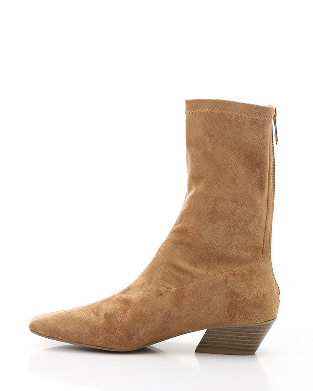 PRD-DVTX-001 Plain Toecap Suede Boot