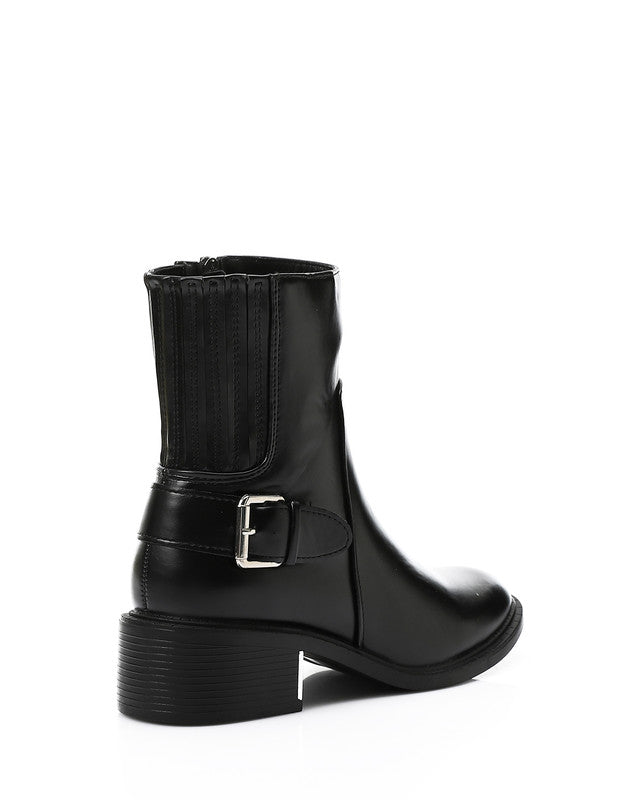 PRD-DVTX-007 Details Mid Heel Ankle Boots