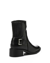PRD-DVTX-007 Details Mid Heel Ankle Boots
