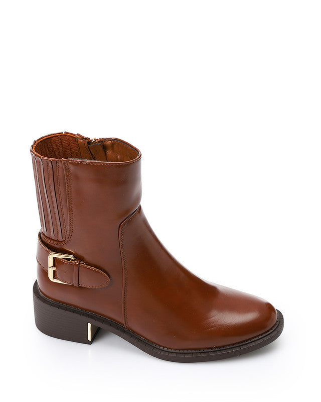 PRD-DVTX-007 Details Mid Heel Ankle Boots