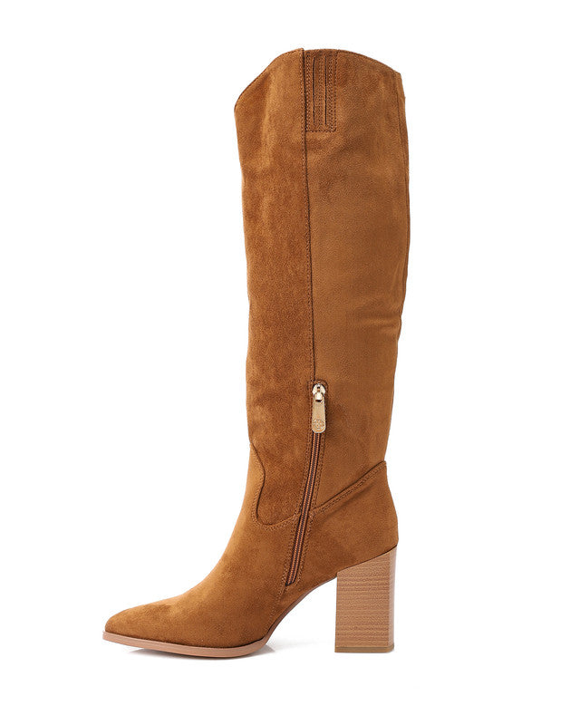 PRD-DVTX-009  High Knee Suede Boot