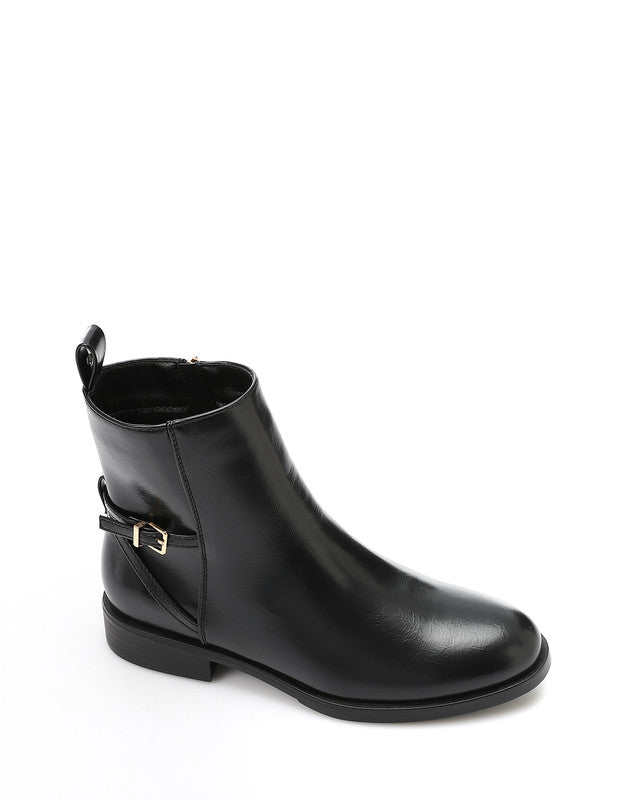 PRD-DVTX-011  Leather Ankle Boot