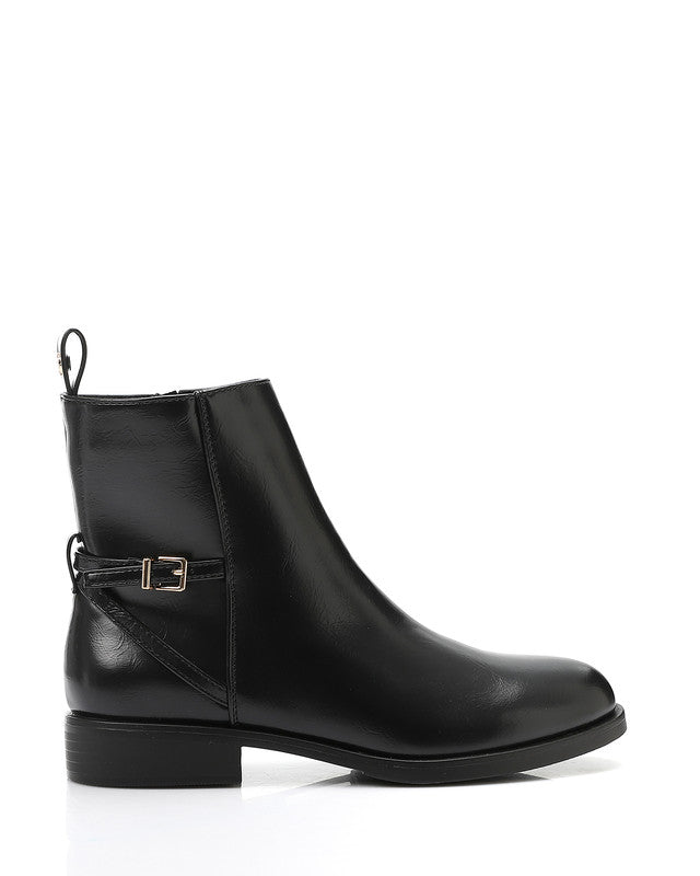 PRD-DVTX-011  Leather Ankle Boot