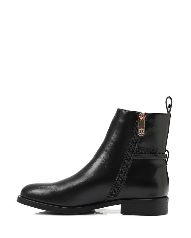 PRD-DVTX-011  Leather Ankle Boot