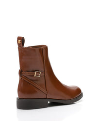 PRD-DVTX-011  Leather Ankle Boot