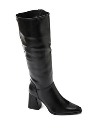 PRD-DVTX-012 Heeled Knee High Plain Boot