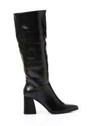 PRD-DVTX-012 Heeled Knee High Plain Boot
