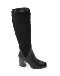 PRD-DVTX-015 Zipped Knee High Heeled Boots