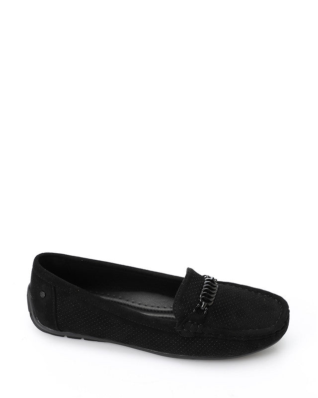 RUI-DVTX-003 Suede With Front Chain Loafer