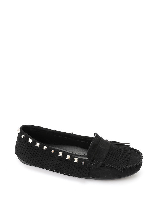RUI-DVTX-005 Suede Flat Ballerina