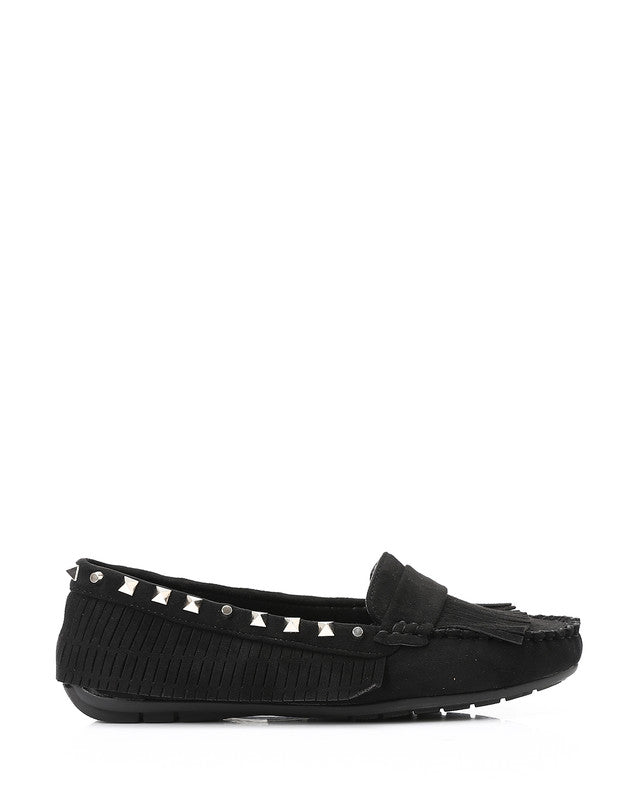 RUI-DVTX-005 Suede Flat Ballerina