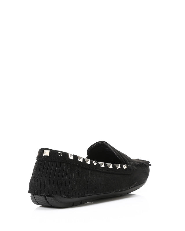 RUI-DVTX-005 Suede Flat Ballerina