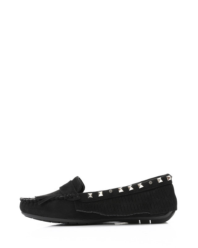 RUI-DVTX-005 Suede Flat Ballerina