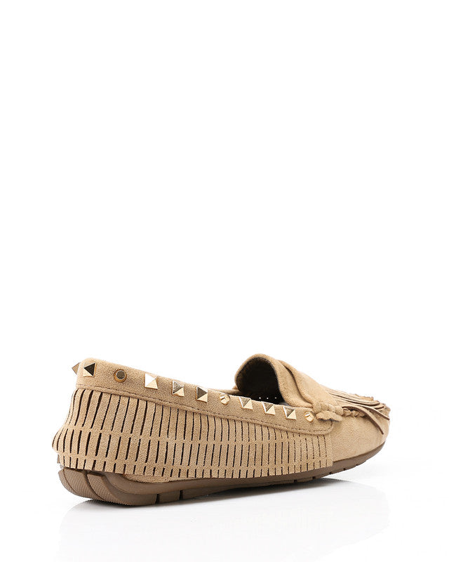 RUI-DVTX-005 Suede Flat Ballerina