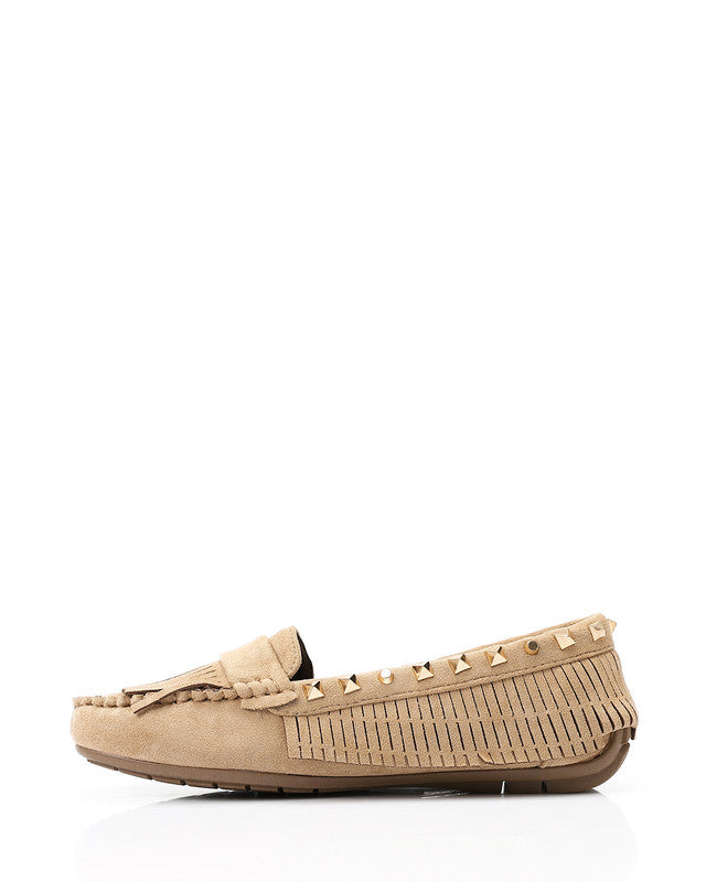 RUI-DVTX-005 Suede Flat Ballerina