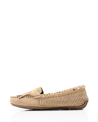 RUI-DVTX-005 Suede Flat Ballerina