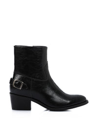 SUN-DVTV-007 Textured Leather Boots