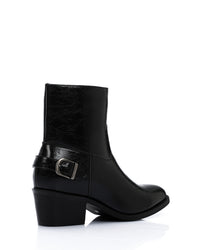 SUN-DVTV-007 Textured Leather Boots