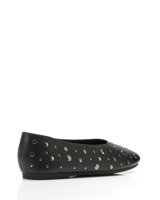 WAH-DVTX-003 Studded Chic Flat Ballerina