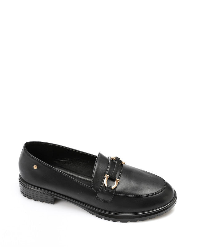 WAH-DVTX-004 Round Toecap Leather Loafer