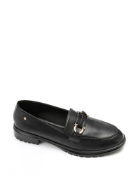 WAH-DVTX-004 Round Toecap Leather Loafer