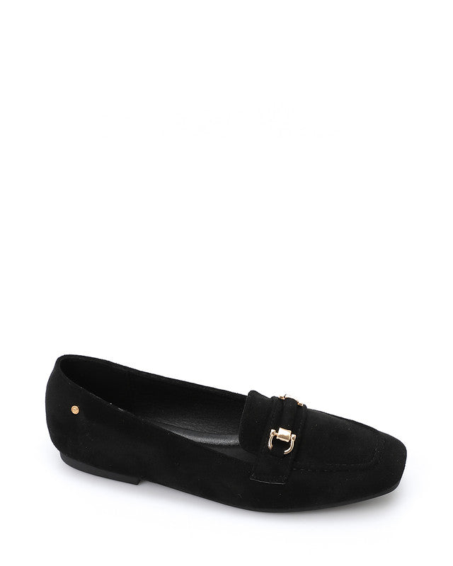 WAH-DVTX-007 Elegant Suede Flat Loafer