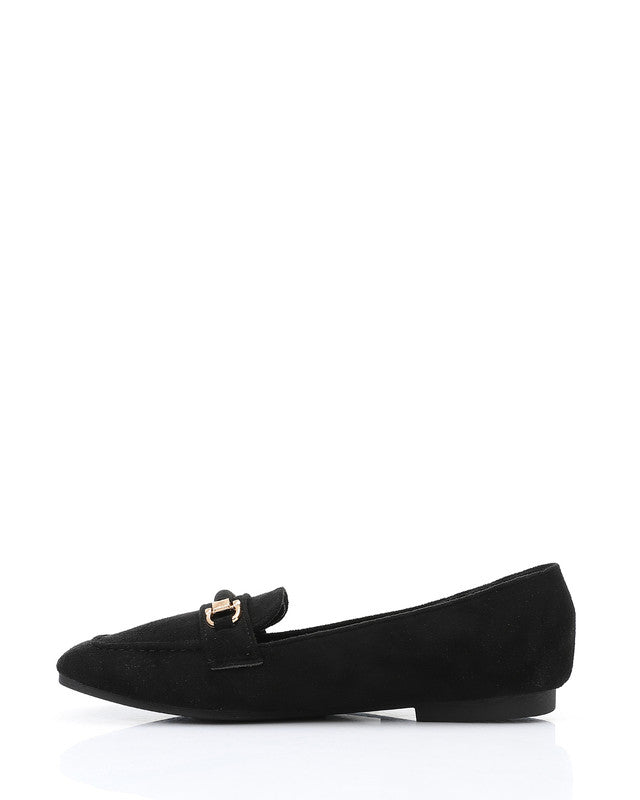 WAH-DVTX-007 Elegant Suede Flat Loafer