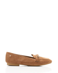 WAH-DVTX-007 Elegant Suede Flat Loafer