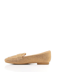 WAH-DVTX-010   Fully Strassed Suede Ballerina