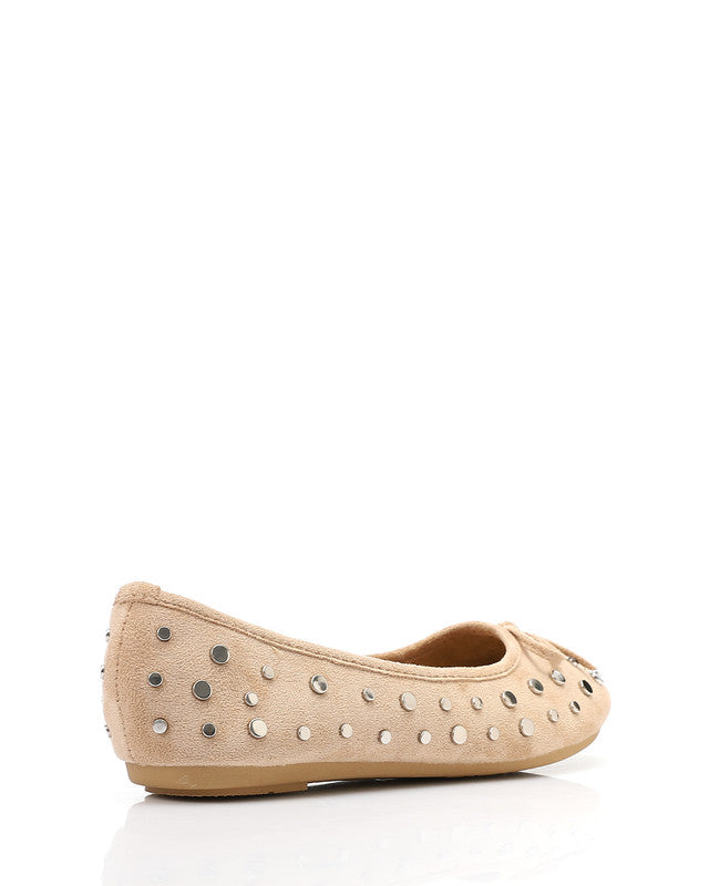 WAH-DVTX-011 Urban Edge Studded Ballerinas