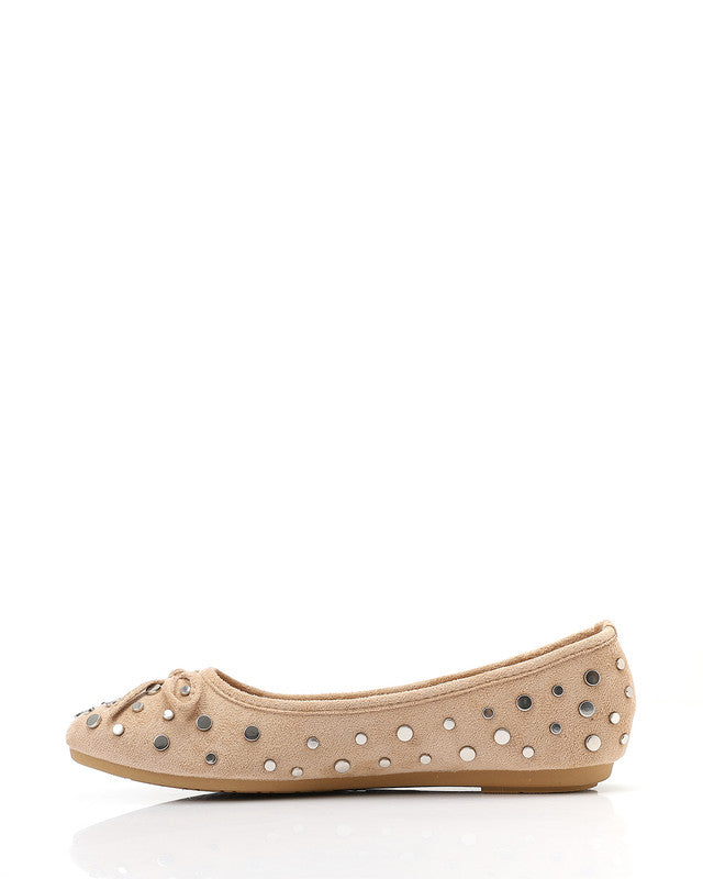 WAH-DVTX-011 Urban Edge Studded Ballerinas