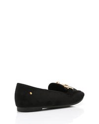 WAH-DVTX-014 Loafer With Gold Chain Detail