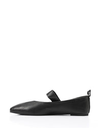 XIE-DVTX-001  Leather Pointed Toecap Ballerina