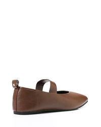 XIE-DVTX-001  Leather Pointed Toecap Ballerina