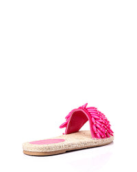 JAL-DJTH-005 Plastic Upper Fringes Slipper