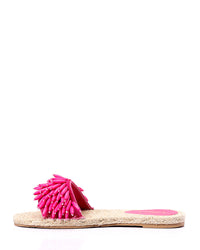 JAL-DJTH-005 Plastic Upper Fringes Slipper