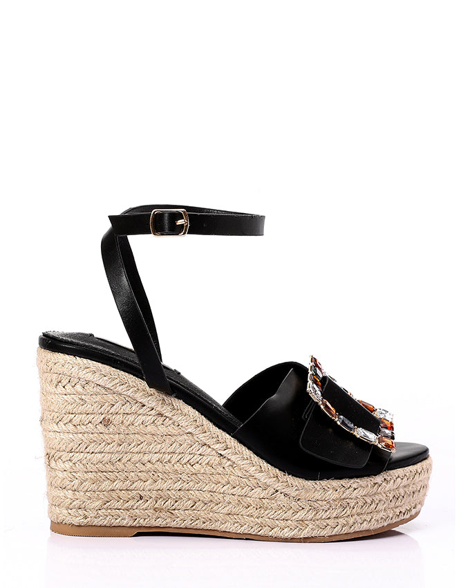JAL-DJTH-018 Decorative Buckle Buckled Wedge