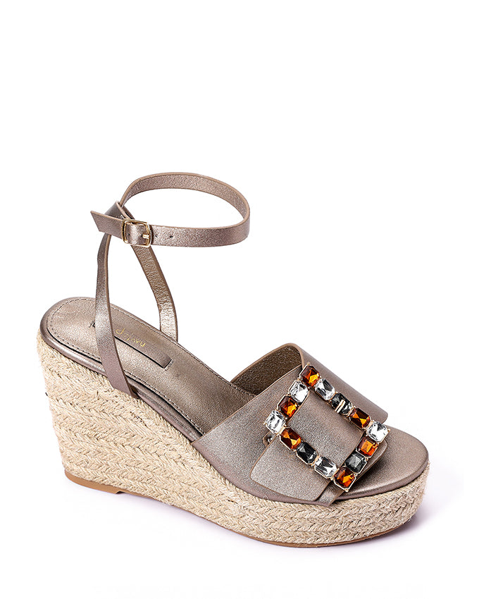 JAL-DJTH-018 Decorative Buckle Buckled Wedge